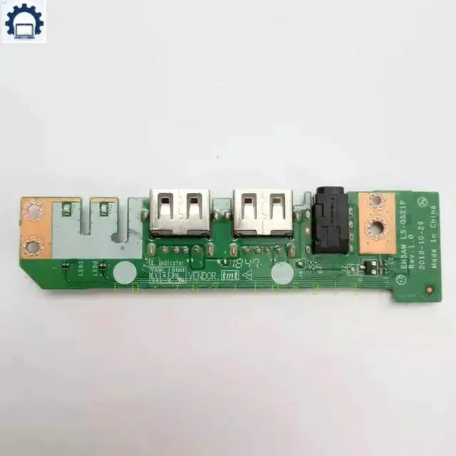 Main image of LS-G521P For Aspire A515-52 A515-52G Laptop USB Audio IO Board EH5AW NBX0002DT00