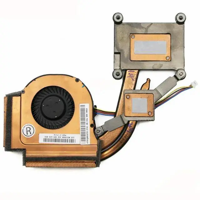 Alt view image 3 of 3 - CPU Cooling Fan & Heatsink for Thinkpad T440p Discrete external radiator