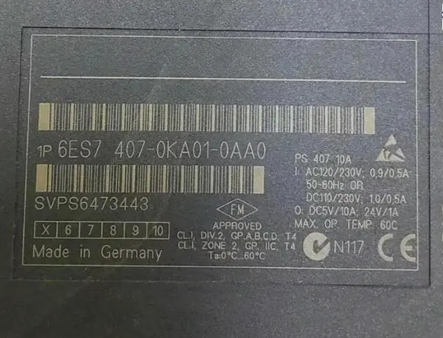 Alt view image 4 of 6 - 6ES7407-0KA01-0AA0 6ES7407-0KR02-0AA1 Warranty One-year Fast delivery