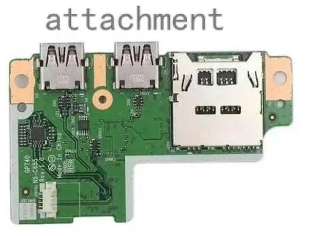 Main image of FOR ThinkPad P17 Gen1 USB SD CARD READER BOARD 5C50Z44704 NS-C655