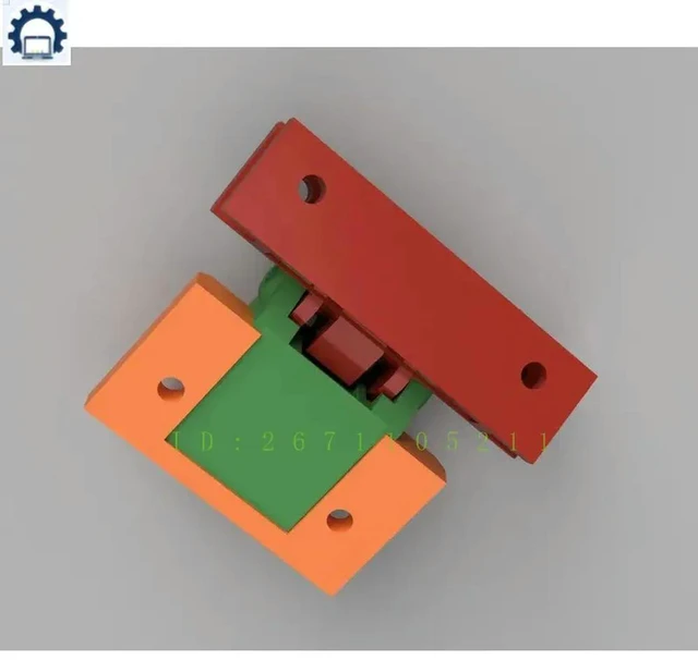 Alt view image 3 of 3 - For Panasonic technics SL-1200 MK2 MK5 MK6 vinyl record player dust cover hinge, hinge set