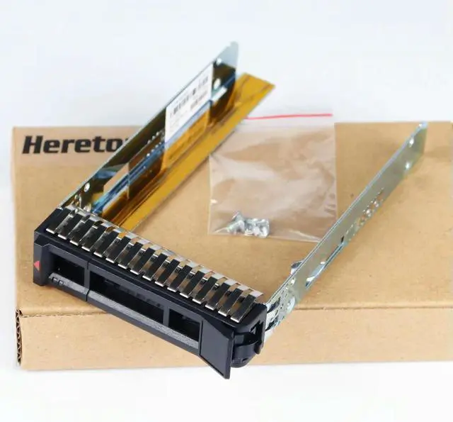 Main image of Heretom 10Pcs 00E7600 L38552 2.5" SAS SATA HDD Hard Drive Tray Caddy Sled For X3850 X6 M6 X3650 M5 Caddy Bracket