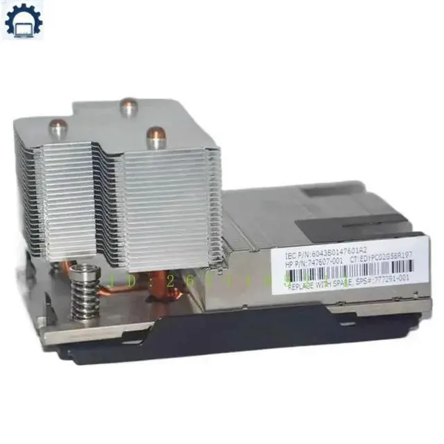 Alt view image 2 of 3 - 747607-001 777291-001 For DL380 DL388 G9 Gen9 Server CPU Cooler Heatsink