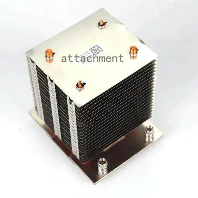Alt view image 2 of 3 - CPU Cooling Heatsink for PowerEdge T430 Tower Server WC4DX