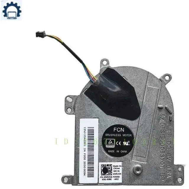 Main image of 0NRVG6 For Latitude 7212 Rugged Extreme Laptop CPU Cooling Fan Cooler Fan DFS150005370T FJFF 13NJ-25A0301