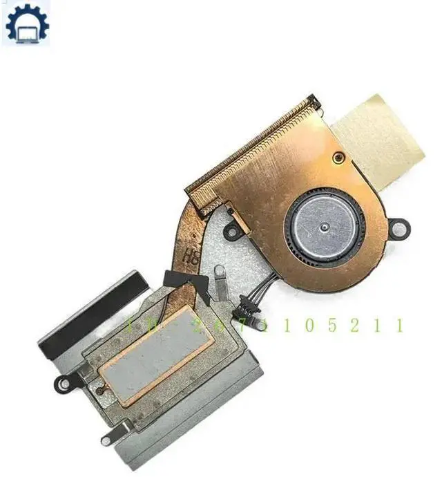 Alt view image 2 of 3 - 034T0C For Latitude 7390 2 in 1 Laptop CPU Cooling Fan With Heatsink Cooler Fan 34T0C CN-034T0C AT26B001ZCL