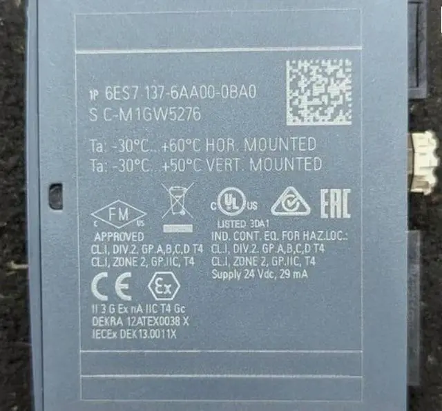Alt view image 4 of 6 - 6ES7137-6AA00-0BA0 1PCS Expedited shipping