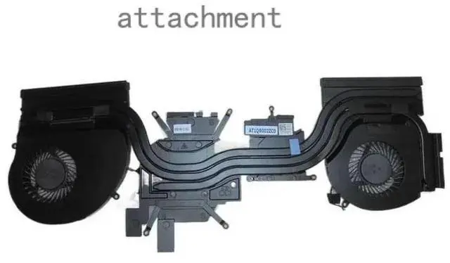 Main image of ORG Laptop CPU GPU thermal Cooling Heatsink for 17 R4 P31E series with Fans 85Walt 0TGV49 0MW7X0