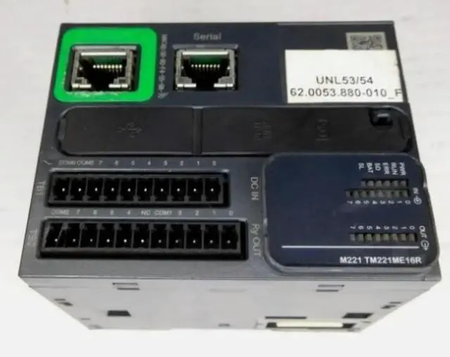 Alt view image 4 of 6 - Dismantled PLC TM221ME16R normal function Expedited shipping