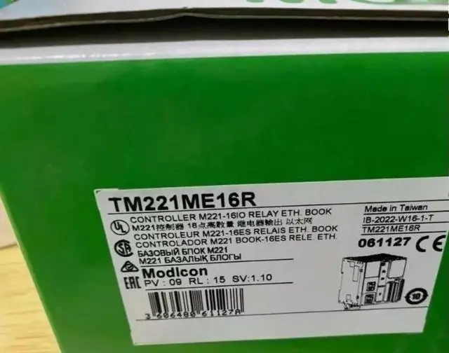 Alt view image 5 of 6 - Dismantled PLC TM221ME16R normal function Expedited shipping