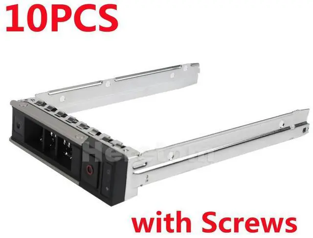 Main image of 10pcs X7K8W 3.5" SAS/SATA HDD TRAY CADDY For gen 14 G14 for R740 R740xd R7415 R940 R640 Caddy Bracket