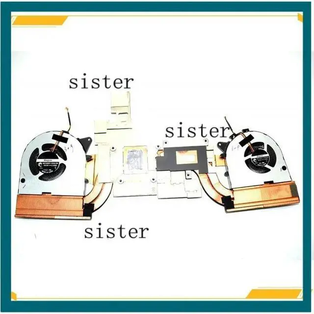 Main image of N18E Cpu Cooling Heatsink w/Fan For Legion Y545 81Q5 81Q6 5H40S19931 AT 1DK001SS0
