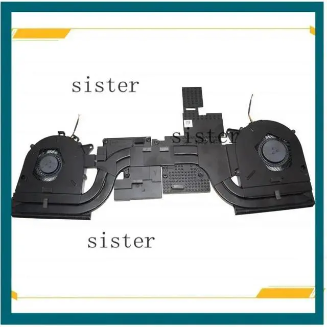 Alt view image 2 of 2 - N18E Cpu Cooling Heatsink w/Fan For Legion Y545 81Q5 81Q6 5H40S19931 AT 1DK001SS0