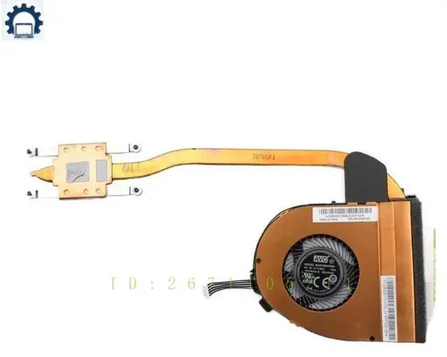 Main image of 00UP185 For ThinkPad T460 Laptop Cooling Fan 00UP186 00UP187 BAZC0607R5H Heatsink Radiator 100% Tested