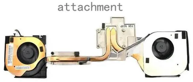 Main image of 02DM015 02DM017 Cooling Fan & Heatsink N19E N19P For P53 20QN 20QQ