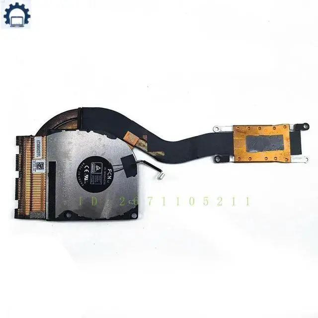 Alt view image 3 of 3 - 0XCNHG For Latitude 7320 E7320 Laptop CPU Cooling Fan Cooler Fan With Heatsink XCNHG CN-0XCNHG