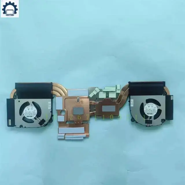 Alt view image 2 of 3 - Laptop CPU Heatsink Cooling Fan For Machenike S15C RTX3060 Clevo V150PNP YingFan 6-31-V150N-102