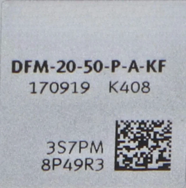 Alt view image 4 of 6 - DFM-20-50-P-A-KF 170919 Fast delivery
