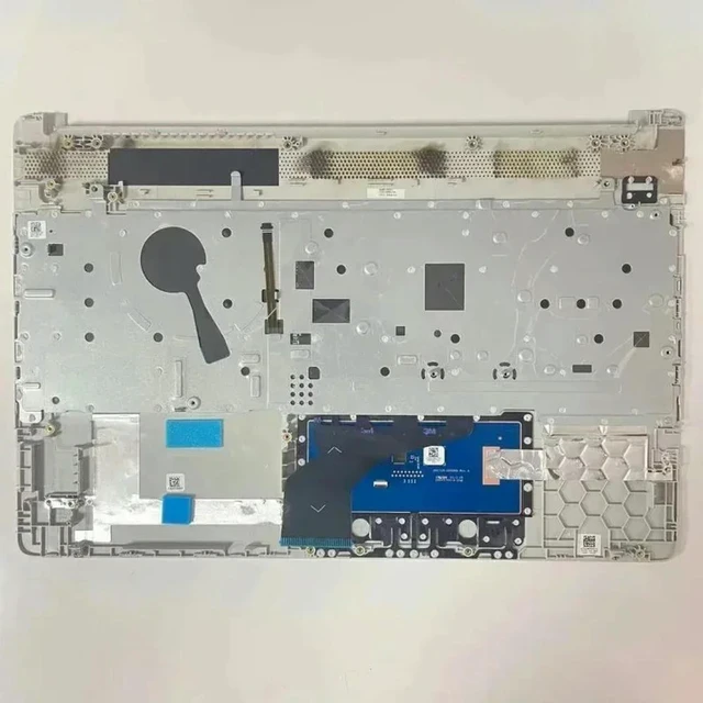 Alt view image 2 of 2 - Keyboard with palmrest cover backlit for 15-DW 15s-DU 15s-DY TPN-C139 L52022-001 Silver