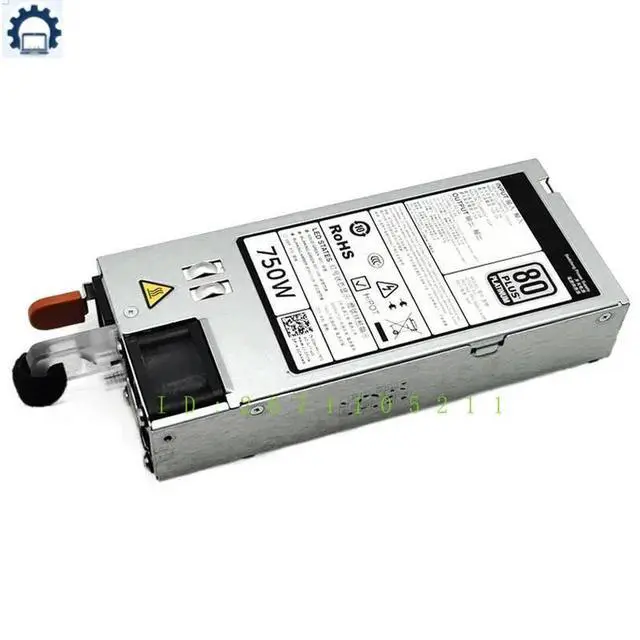 Alt view image 2 of 3 - 0CWKMX For R520 R530 R620 R630 R720 R730 R820 T420 T620 R530XD R730XD Server 750W Power Supply D750E-S3 CN-0CWKMX
