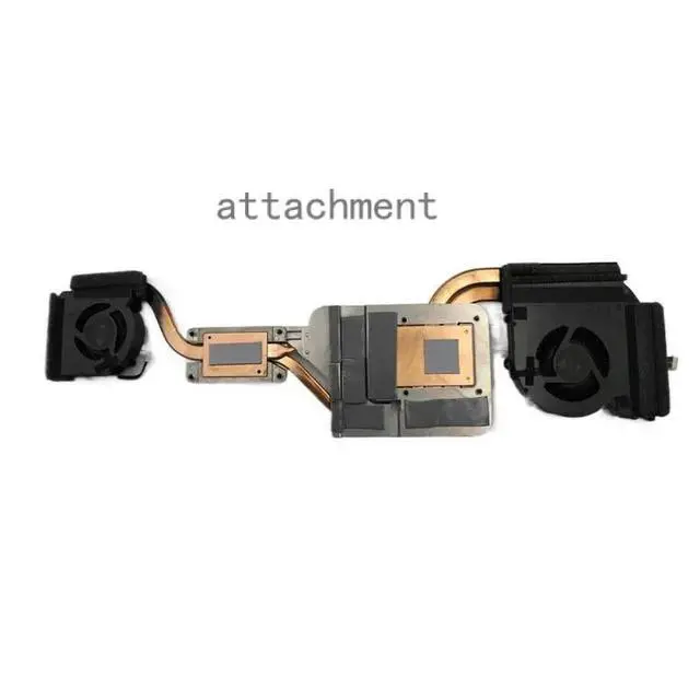 Alt view image 2 of 2 - FOR ThinkPad P71 P70 FAN HEATSINK 01AV344 00NY300 00NY301 01LV996