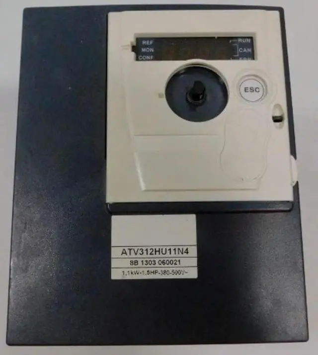 Alt view image 5 of 6 - Atv312hu11n4 Ac Drive 1.5 480vac Spot Plc Fast Delivery