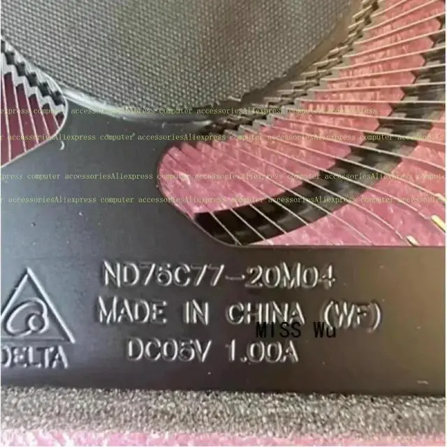 Alt view image 2 of 2 - AA Latop GPU Cooling Fan for ND75C77-20M04 DC 5V 1.0A cpu cooling fan cooler