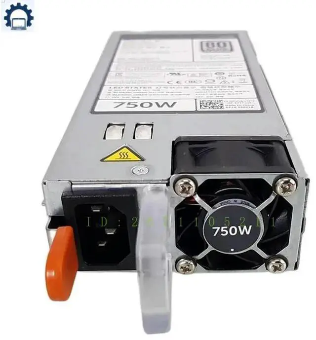 Alt view image 2 of 3 - For R520 R620 R720 T620 T420 750W Power Supply F750E-S0 E750E-S0 D750E-S3 05NF18 06W2PW 079RDR 09PXCV 0YNCW3