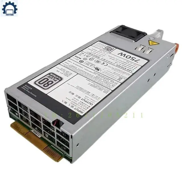 Alt view image 3 of 3 - For R520 R620 R720 T620 T420 750W Power Supply F750E-S0 E750E-S0 D750E-S3 05NF18 06W2PW 079RDR 09PXCV 0YNCW3