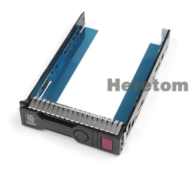 Alt view image 3 of 3 - 10PCS/LOT 3.5" SAS HDD Caddy Tray 651314-001 FOR HPE Proliant ML350e ML310e Gen8 DL388 DL380 DL360 Gen8/ Gen9 651320-001