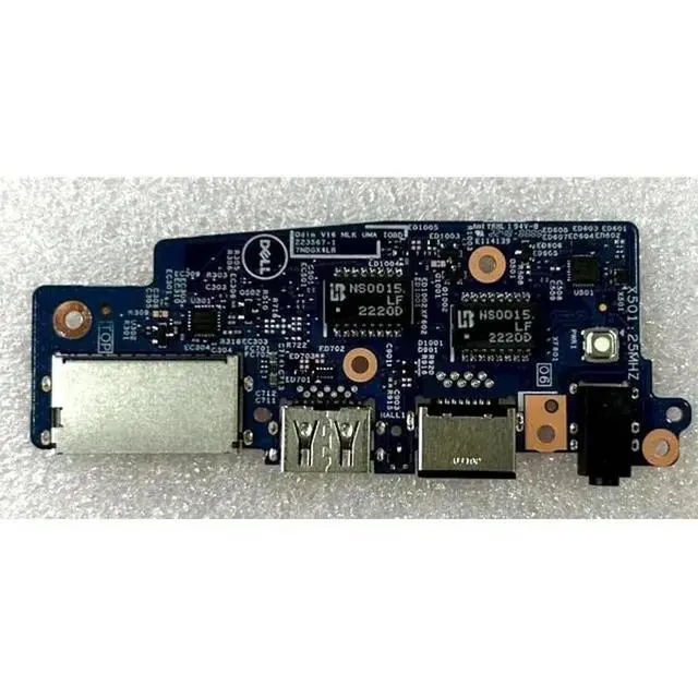 Alt view image 2 of 2 - USB Audio RJ45 Card Reader IO Board For Vostro 5630V5630 V9F55 V9F55