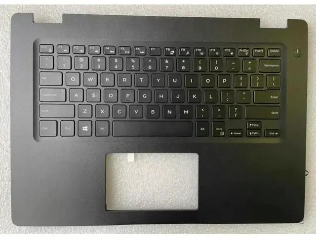 Alt view image 2 of 3 - Palmrest Upper Case w/US Backlit Keyboard For Latitude 3490 E3490 MMC2D