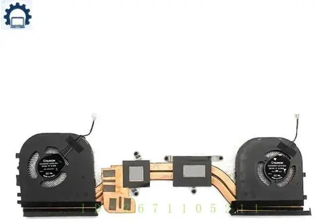 Main image of 02XR044 For ThinkPad P1 Gen 2 X1 Extreme 2nd Gen CPU Cooling Fan Cooler Fan Heatsink Radiator