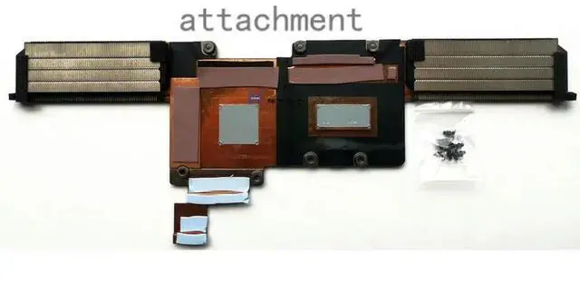 Alt view image 2 of 2 - Genuine FOR XPS 17 9720 XPS 9720 Cooler Cooling Heatsink 0MGDNH MGDNH