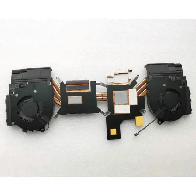 Alt view image 3 of 3 - Cpu Gpu Cooling FAN & Heatsink For G15 5510 5511 5515 0W47TF W47TF