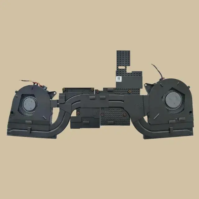 Alt view image 2 of 3 - CPU cooling radiator and fan for Legion Y545 81Q5 81Q6 5H40S19931 Y7000P2019