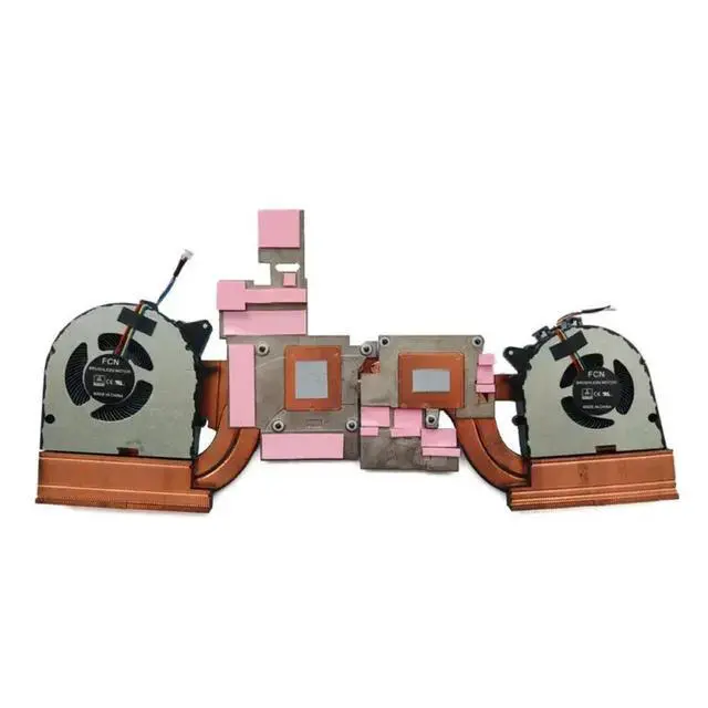 Alt view image 3 of 3 - CPU cooling radiator and fan for Legion Y545 81Q5 81Q6 5H40S19931 Y7000P2019