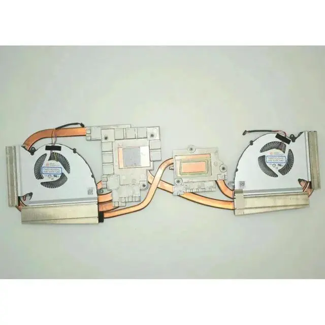 Alt view image 3 of 3 - Cooler Heatsink CPU GPU Fan 0.60A 12VDC For GE76 GP76 MS-17K2 MS-17K3