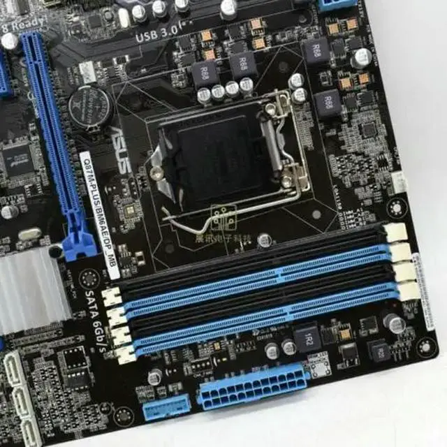 Alt view image 3 of 3 - CS-B Motherboard CS-B/D810MT Q87 Motherboard LGA 1150 DDR3 support Core i3-4130 i3-4170 i3-4360 i5-4670 cpu