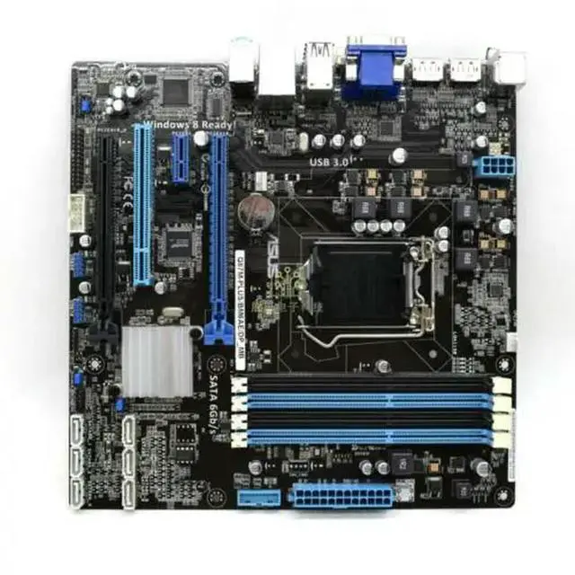 Alt view image 2 of 3 - CS-B Motherboard CS-B/D810MT Q87 Motherboard LGA 1150 DDR3 support Core i3-4130 i3-4170 i3-4360 i5-4670 cpu