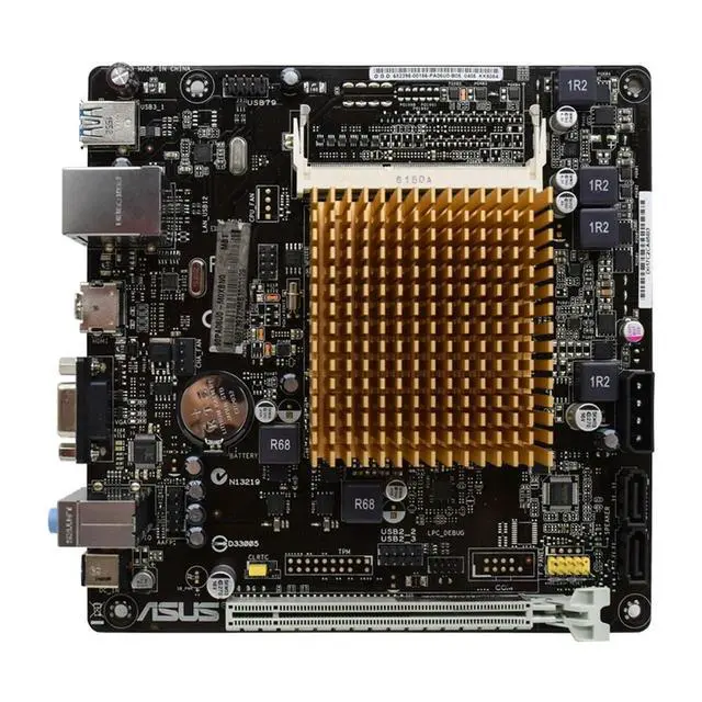 Alt view image 2 of 3 - J2900-K/K31AN J2900 Mini-ITX Motherboard Onboard CPU Support PCIE 2.0 SATA 3.0Gb/s VGA USB 2.0