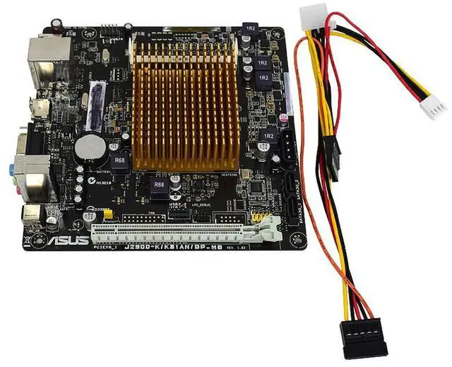 Alt view image 3 of 3 - J2900-K/K31AN J2900 Mini-ITX Motherboard Onboard CPU Support PCIE 2.0 SATA 3.0Gb/s VGA USB 2.0