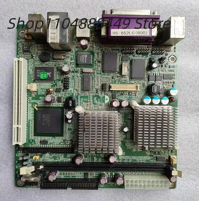 Alt view image 4 of 6 - TE1070L integrated CPU industrial computer motherboard