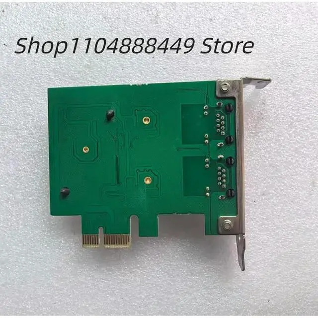 Alt view image 6 of 6 - LE-8102-T2 PCI-E dual-port Gigabit network card