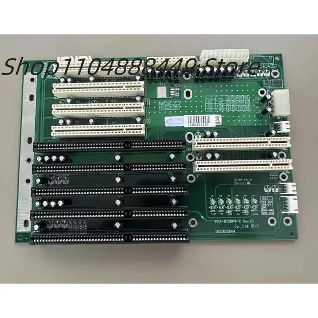 Alt view image 3 of 4 - PCA-6108P4-C REV:C1 Industrial computer backplane