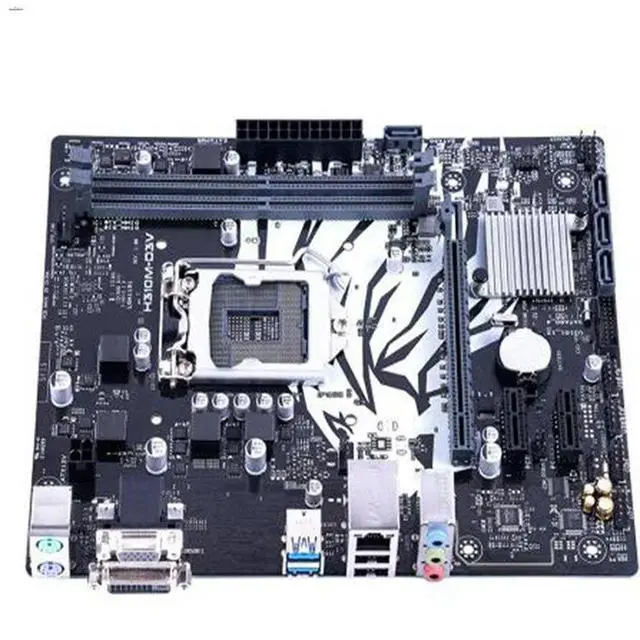 Alt view image 3 of 3 - H310M-D3V Motherboard H310 LGA 1151 DDR4 32GB Micro-ATX support i3-8100 i3-8300 i3-9300 i5-8500 i5-9400 cpu