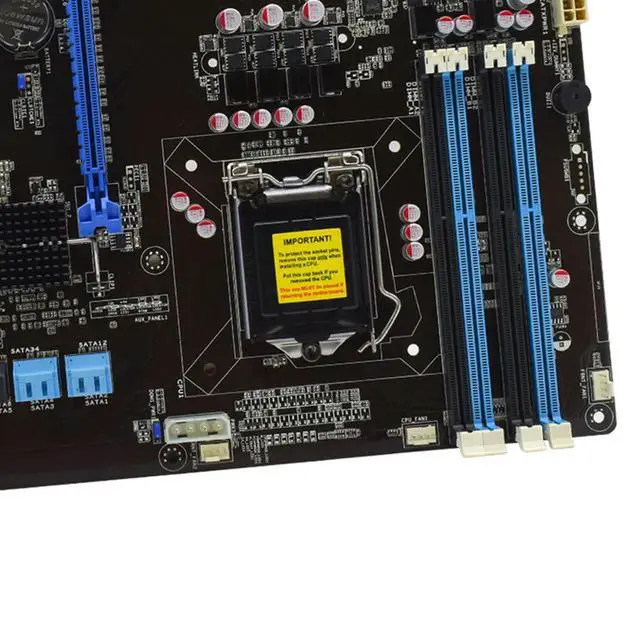 Alt view image 3 of 3 - P9D-V Servers Motherboard LGA 1150 C224 DDR3 Xeon E3-1200 v3 4370 4130 cpu ATX