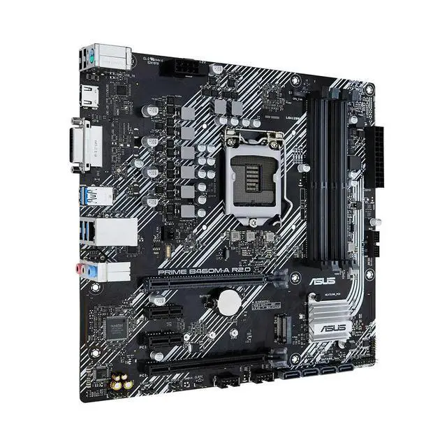 Alt view image 3 of 3 - PRIME B460M-A R2.0 LGA 1200 H470 SATA 6Gb/s Micro ATX Motherboard
