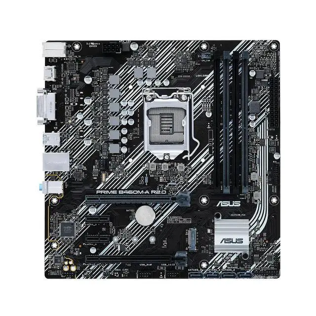 Alt view image 2 of 3 - PRIME B460M-A R2.0 LGA 1200 H470 SATA 6Gb/s Micro ATX Motherboard