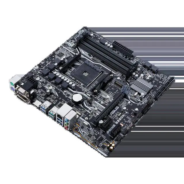 Alt view image 3 of 3 - PRIME B350M-A Motherboard B350 Socket AM4 DDR4 64GB Micro ATX PCI-E 3.0 support Ryzen 7 5700 Ryzen 3 5300 Ryzen 7 4700